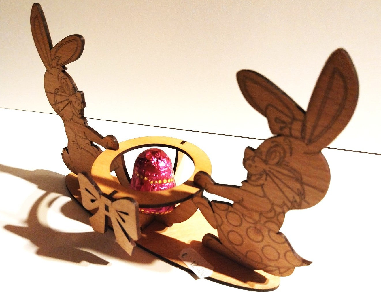 lapin balançoire