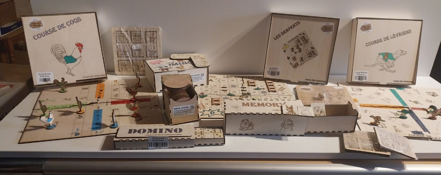 Jeux et jouets en bois