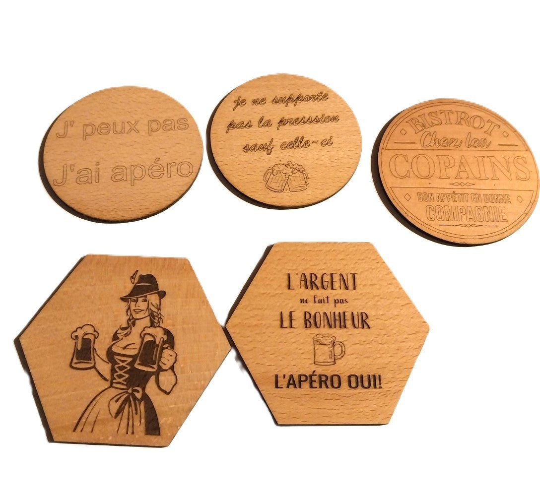 bar - cuisine - dessous de verre