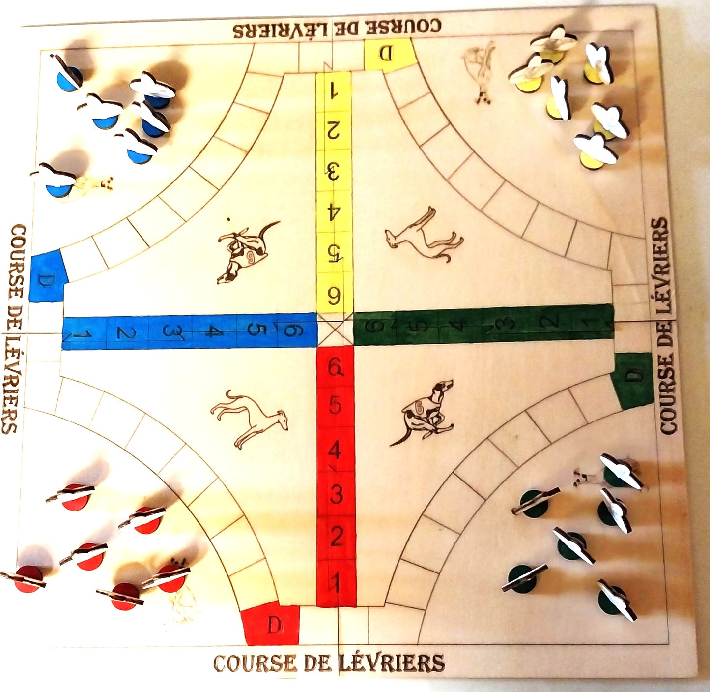 Jeux de société en bois enfant +3ans