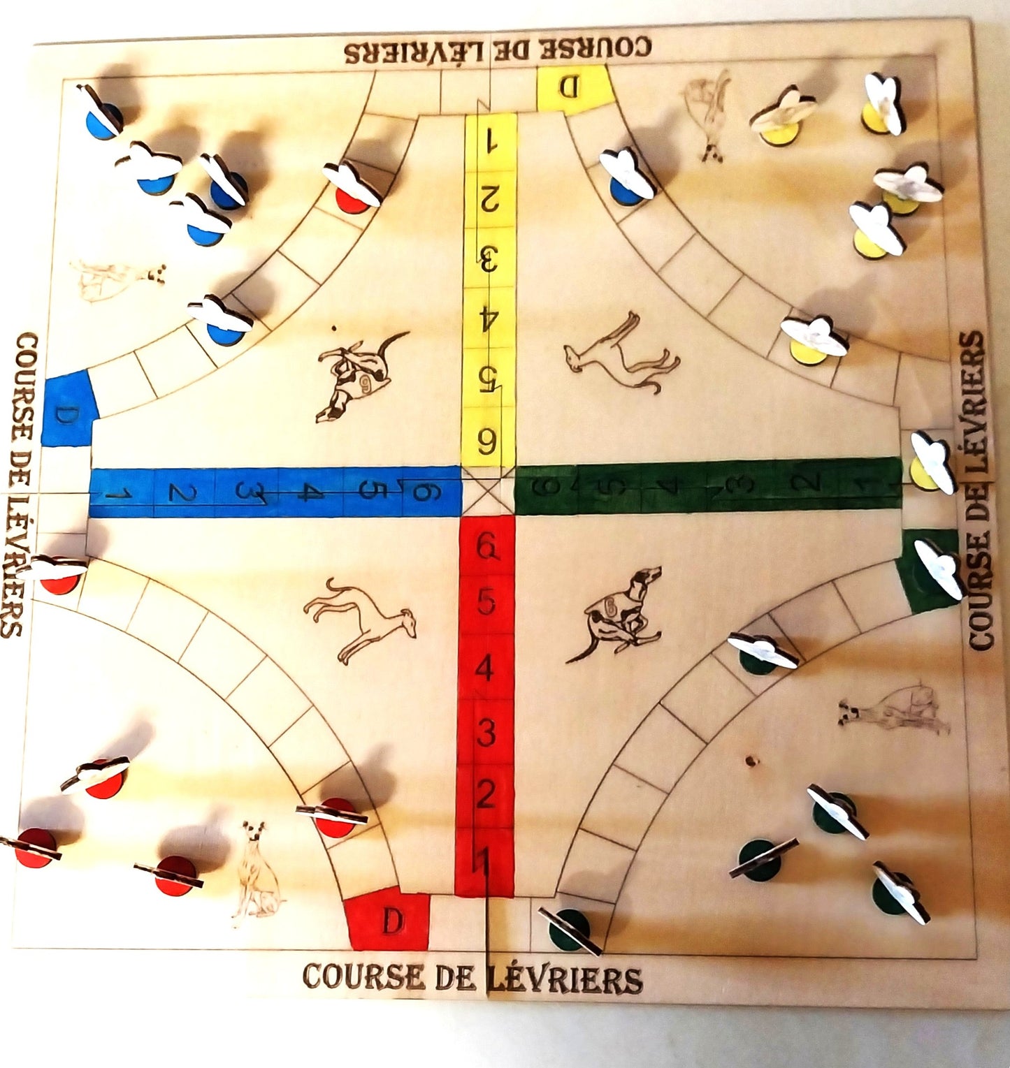 Jeux de société en bois enfant +3ans