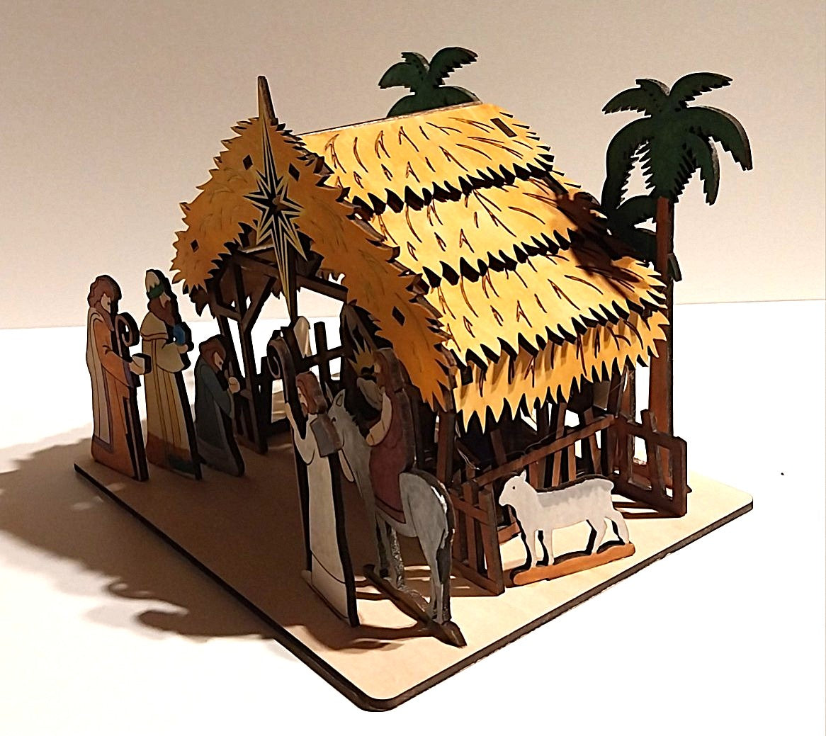 Crèche de Noël n°1