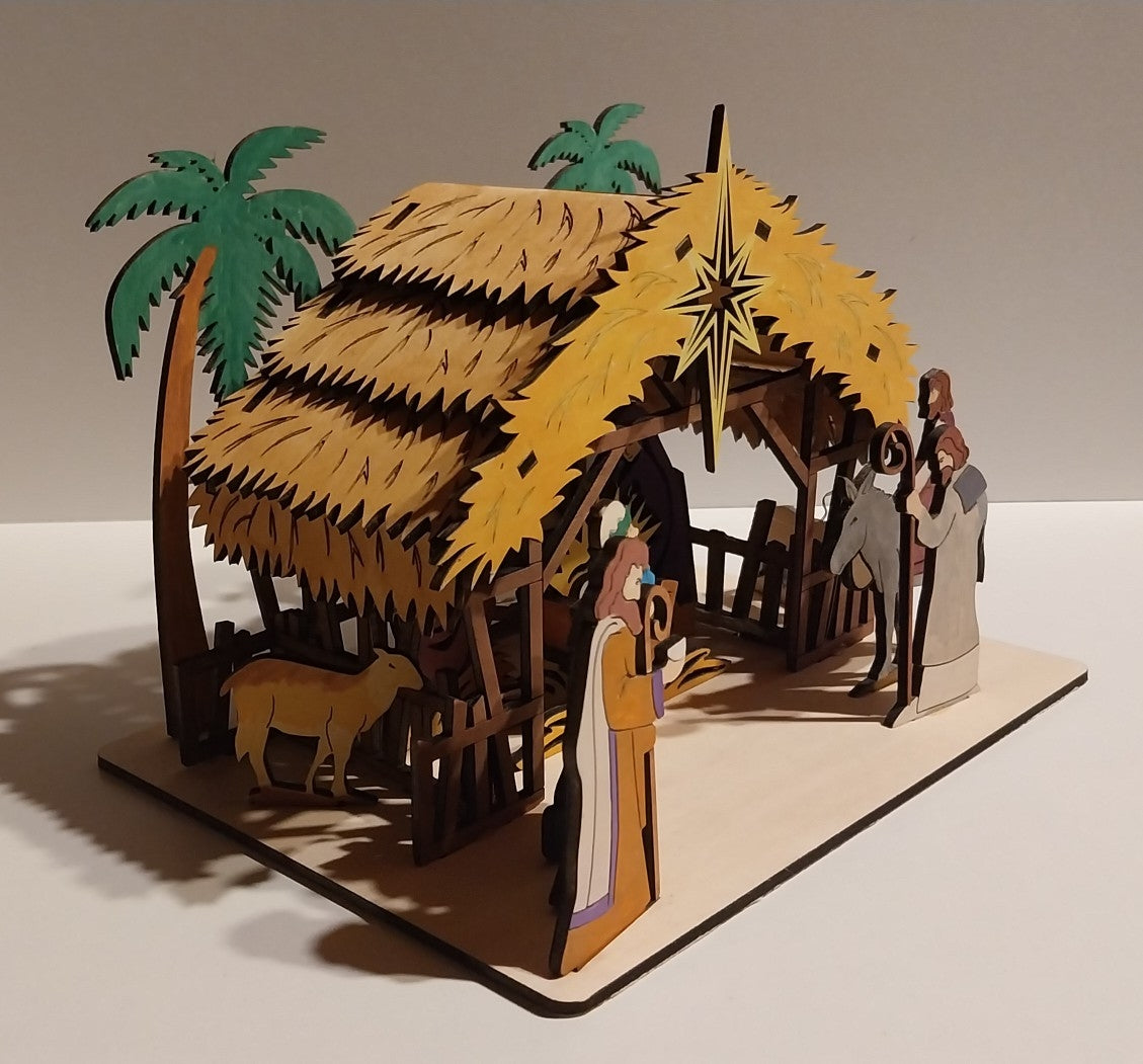 Crèche de Noël n°1