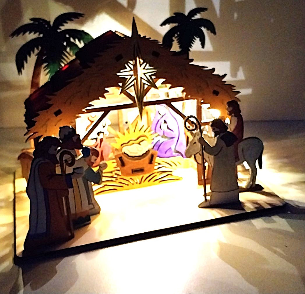 Crèche de Noël n°1