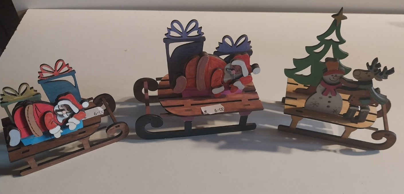 luges de noel