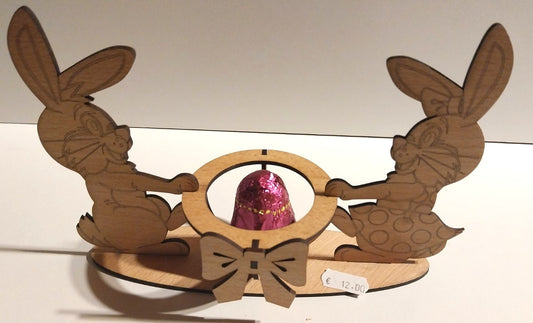 lapin balançoire