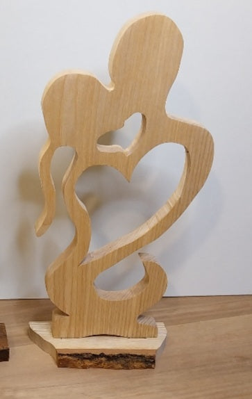 couple sur socle